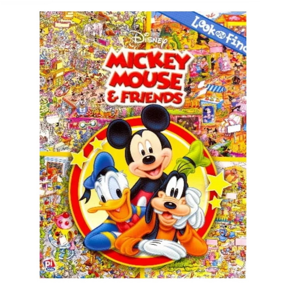 New Mickey & Friends Look & Find Book